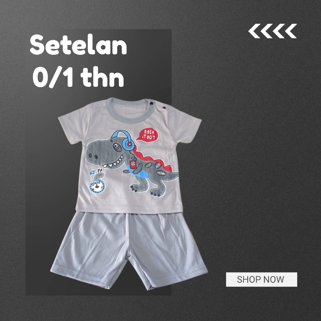 Baju Bayi Setelan Anak Variasi Aplikasi Bordir