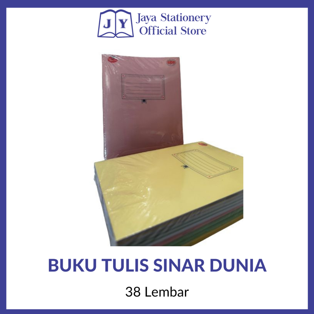 

[BISA COD] Buku Tulis Sinar Dunia