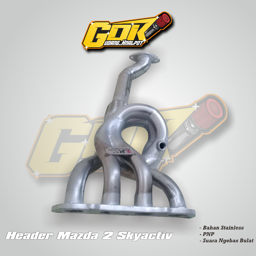Header Mazda 2 Skyactiv - Gudang Knalpot