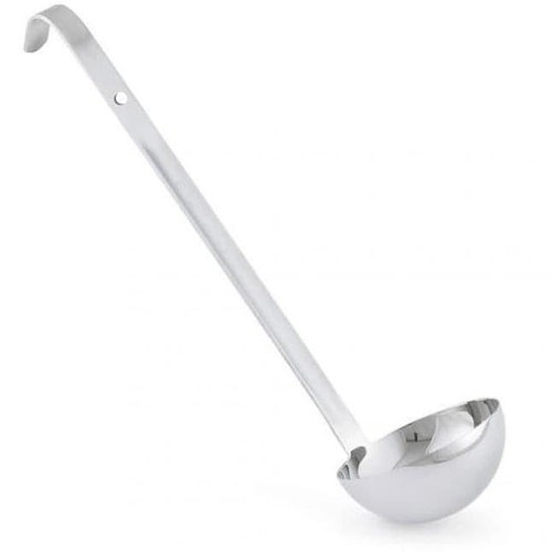 Irus 1OZ 30CC Centong Stainless Soup Spoon With Bend Hook