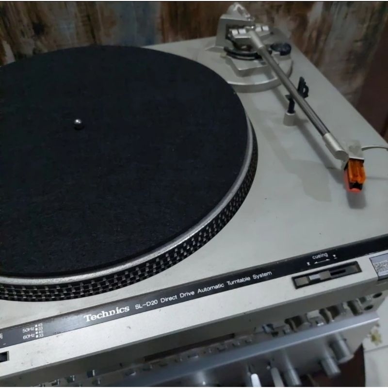 Turntable Technics SL-D20 Normal Lengkap