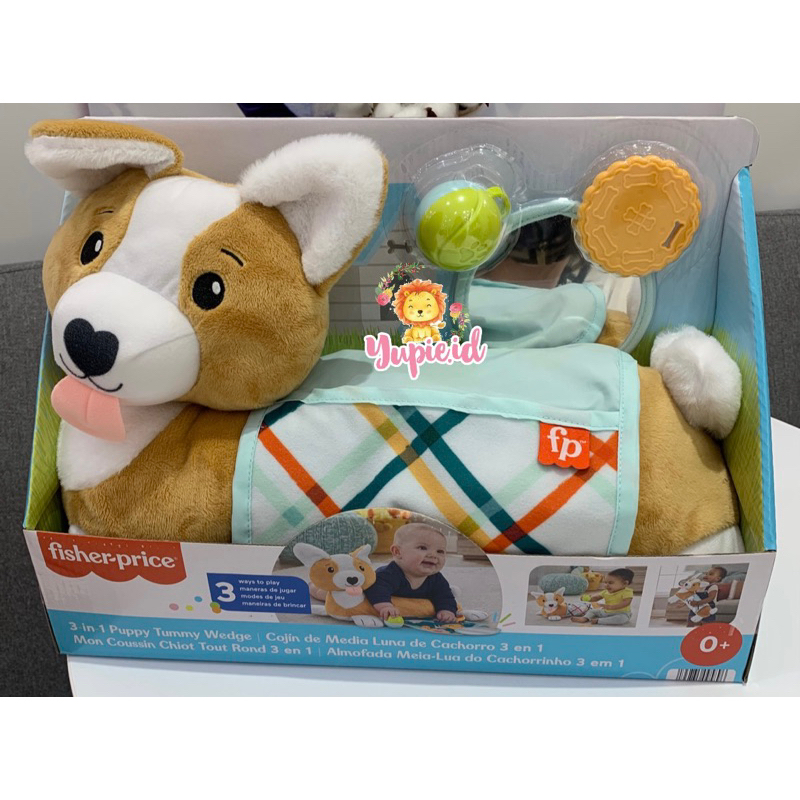 fisher price baby puppy tummy wedge