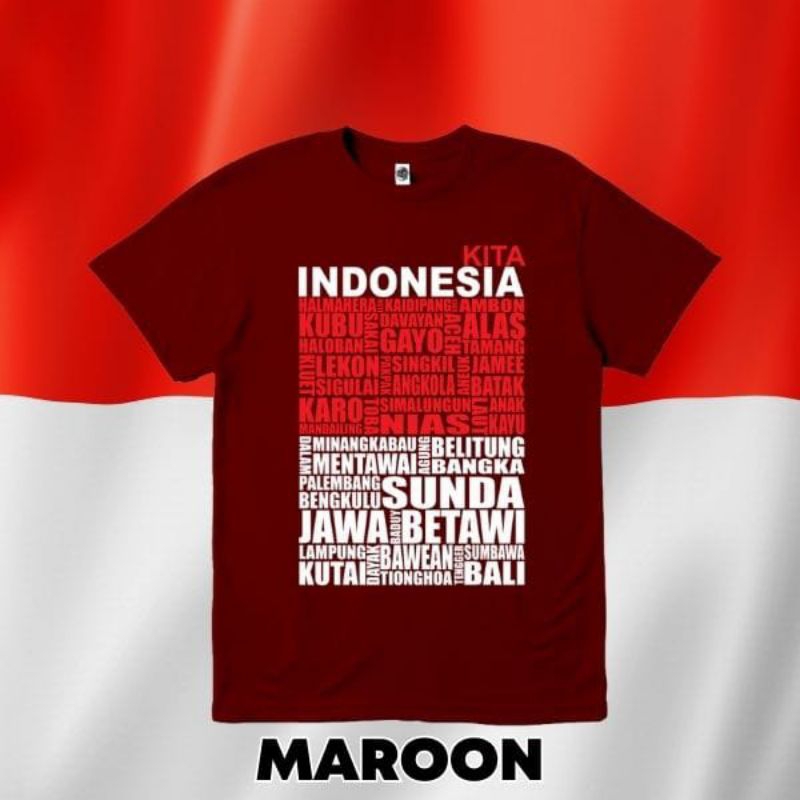 Kaos Kita Indonesia Anak Dewasa Lengan Panjang 78 Kaos HUT RI Ke 78 Anak Dewasa Lengan Panjang Baju Kemerdekaan Indonesia Anak Dewasa Couple Lengan Pendek Kaos 17 Agustus 2023 Anak Dewasa Terbaru Couple Baju Distro Tema 17 Agustus Dirgahayu 78 XXXL