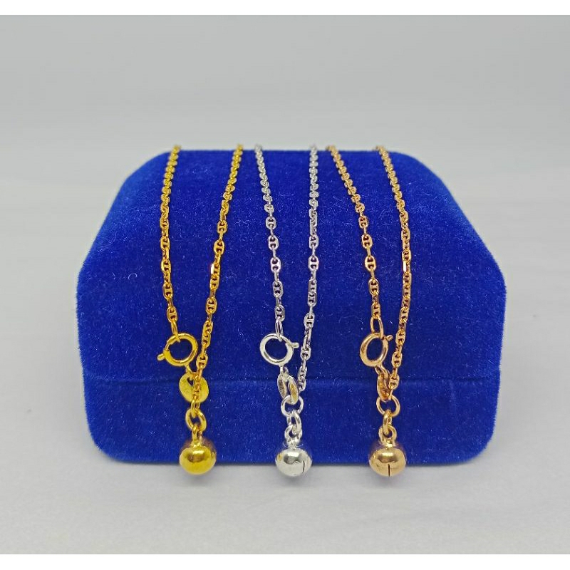 gelang kaki rantai carti*r+1bel/perak asli silver 925 lapis emas/perhiasan fashion wanita terbaru