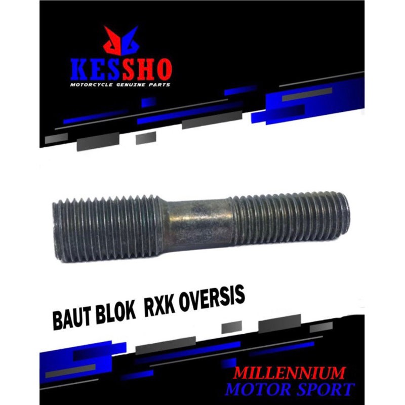 BAUT BLOK /Baut Tanam Block Cylinder Yamaha Rx King RXK OVERSIZE 12-14