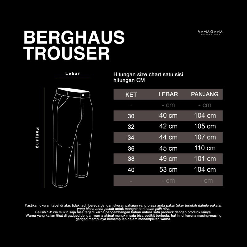 Celana panjang sambung BERGHAUS NAVIGATOR ZIP OFF - celana panjang sambung