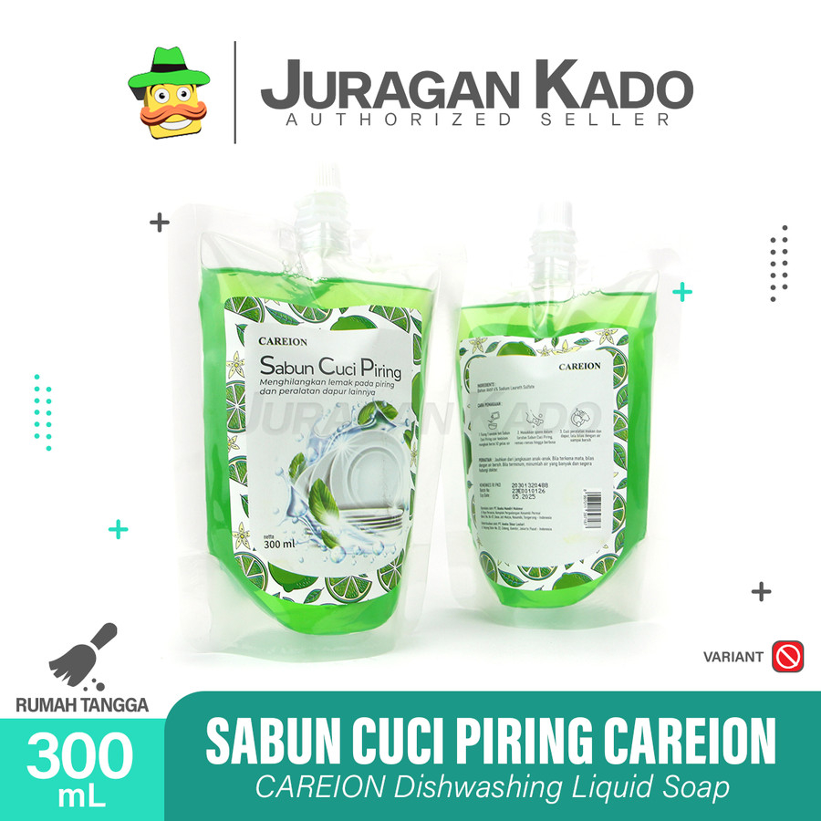 CAREION SABUN CUCI PIRING PENGHILANG LEMAK AROMA JERUK NIPIS 300ML