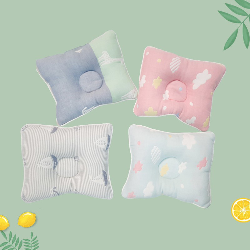 Ecobaby Bantal Peang/ newborn bantal kompong 100% cotten 25*30CM