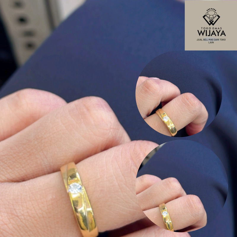 CINCIN RING WEDDING EMAS KADAR 375