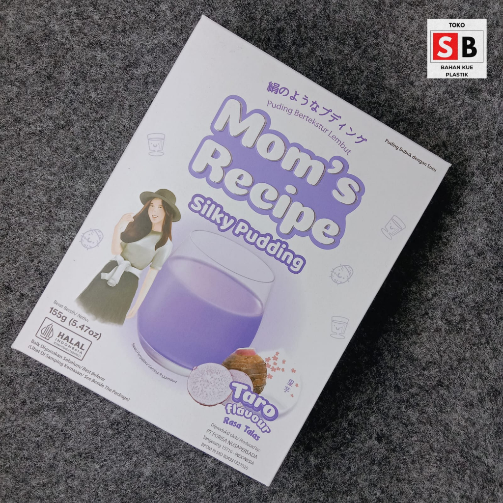

SILKY PUDDING FORISA MOM'S RECIPE 155GR/ AGAR AGAR/ PUDDING