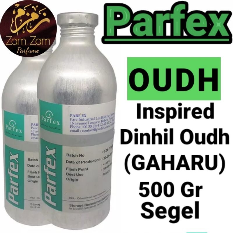 OUDH BY PARFEX SEGEL 500 GR SEARAH GAHARU BIBIT PARFUM ORIGINAL