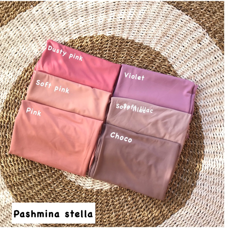 PASHMINA KAOS JERSEY PREMIUM / PASHMINA JERSEY STELLA