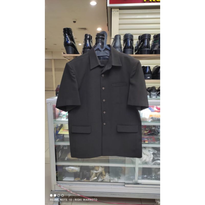 Seragam Psh guru coklat/ Baju safari PSH coklat satpam