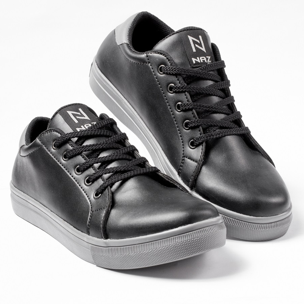 GEVA BLACK - KING010 - Sepatu Pria Original Sepatu Sneakers Pria Sepatu Casual Pria Sepatu Pria Keren Sepatu Hitam Pria