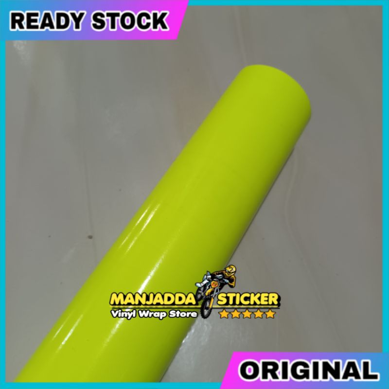 Permeter stiker skotlet motor warna stabilo glossy mengkilat maxdecal