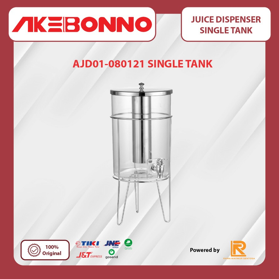 TERMOS AIR / WADAH TEMPAT JUICE / BUCKET / AKEBONNO JUICE DISPENSER SINGLE TANK 8 L