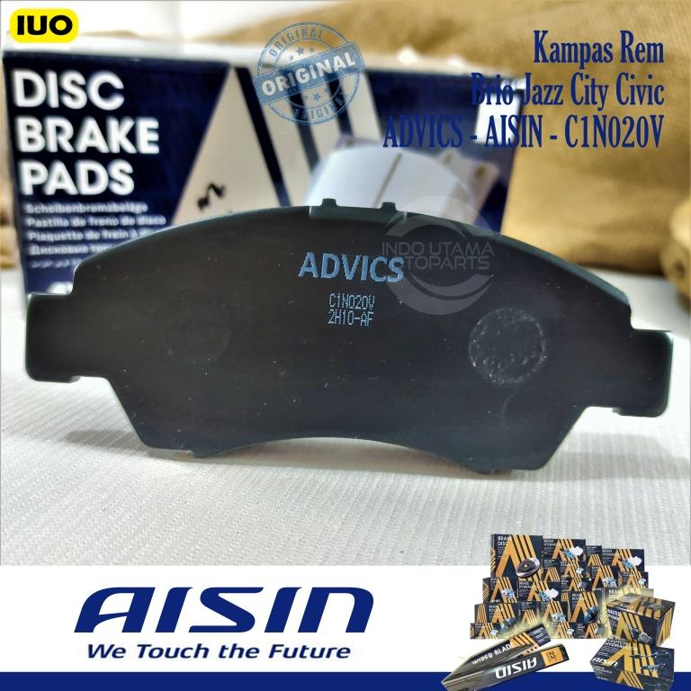 Brake Pad AISIN Brio Jazz City Civic Kampas Rem ADVICS C1N020T