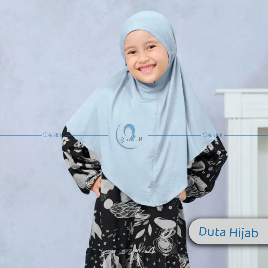 Bergo Maryam Tali Jersey Remaja 5 - 10 Tahun