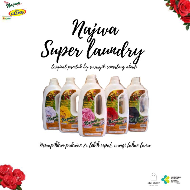 Pewangi Laundry Pelicin Setrika Pakaian Laundry 1 Liter