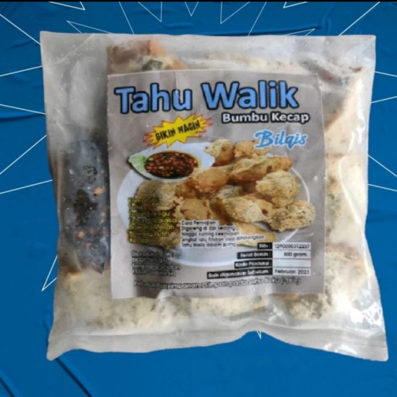 

Tahu Walik Bumbu Kecap