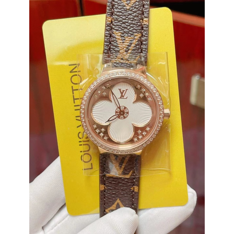 TERMURAH jam tangan wanita fashion LV FREE BOX