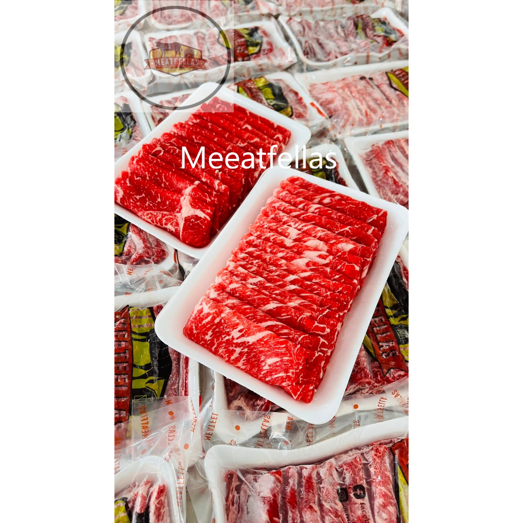 

Wagyu Slice AUS Daging Sapi Premium Wagyu Beef Marbling 250 Gram