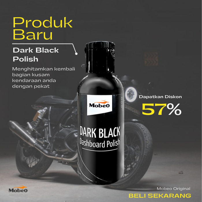 (SALE) Mobeo Dark Black Dashboard Polish