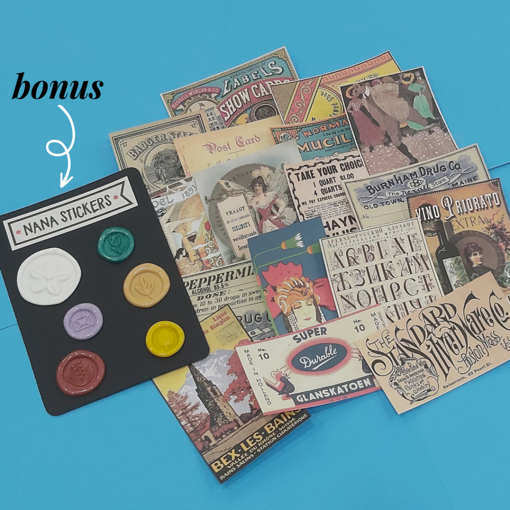 

100 Ephemera Pack (Mini Vintage)