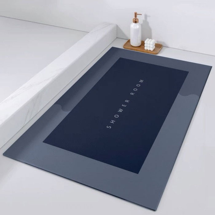 Keset Kaki Diatomite Nyerap Air  Alas kaki Diatomite Anti Slip Keset Kotak