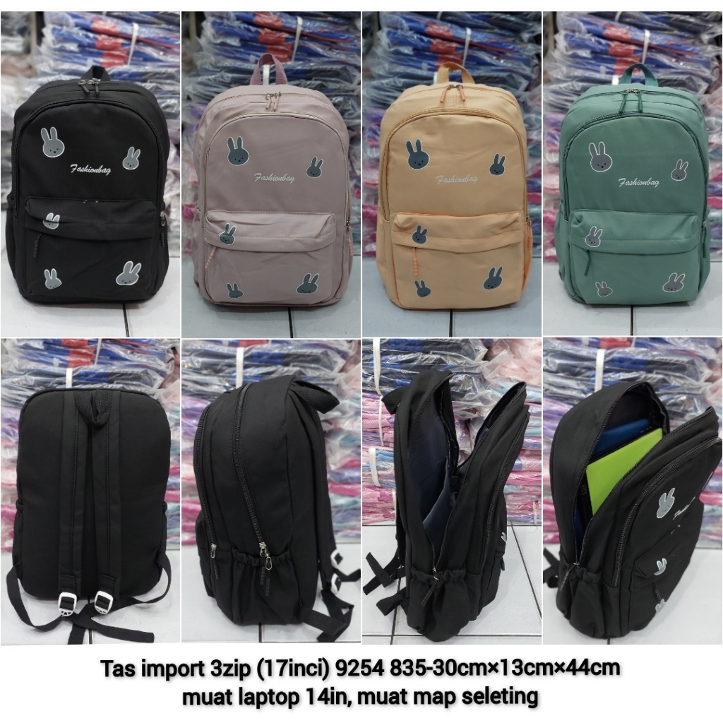 Tas ransel sekolah import SD smp anak perempuan