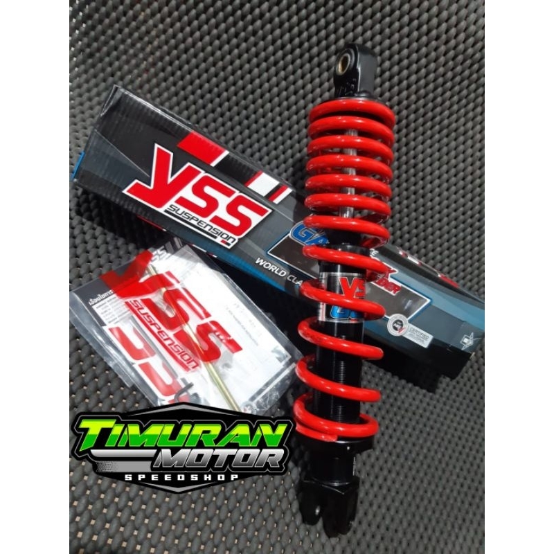 SHOCK YSS HYBRID EVO MATIC 330 MM MERAH VARIO 125 - VARIO 150 - BEAT