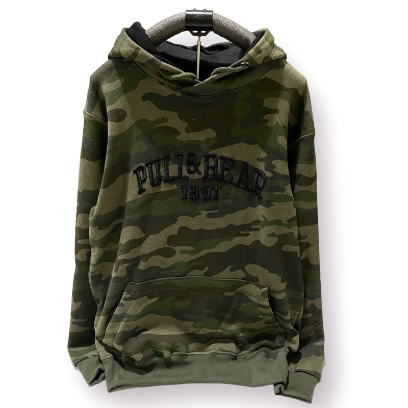 Hoodie Army Camo Pria Wanita Premium / Jaket Sweater Hoodie Army