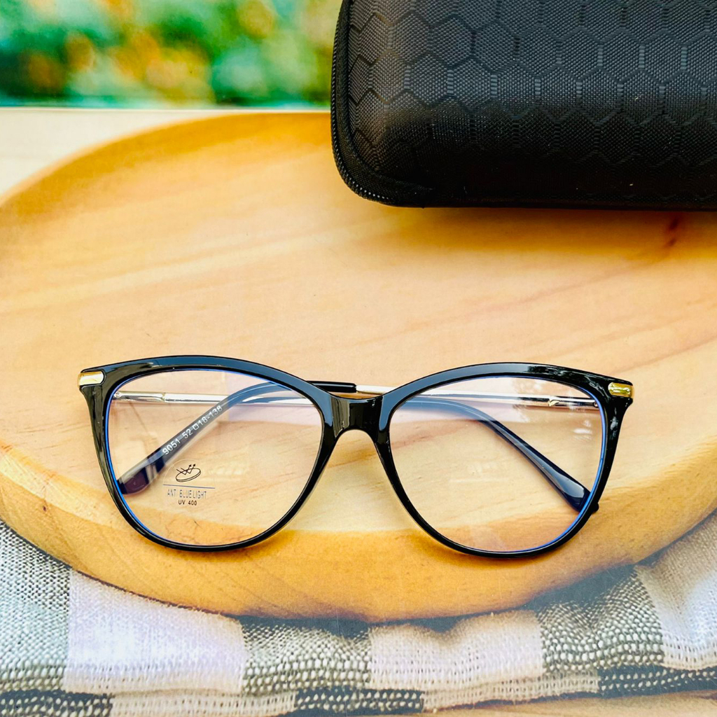 new frem  kacamata wanita TR90% blueray 9051 / kacamata korea / kacamata fashion / kacamata wanita /