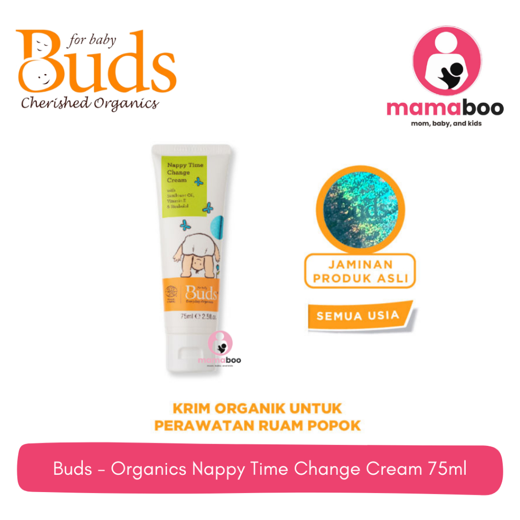 Buds - Organics Nappy Time Change Cream