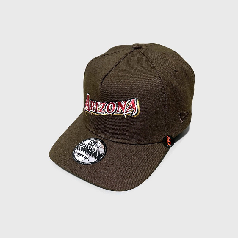 TOPI NEW ERA ORIGINAL A FRAME WS 2001 ARIZONA DIAMONDBACKS WALNUT