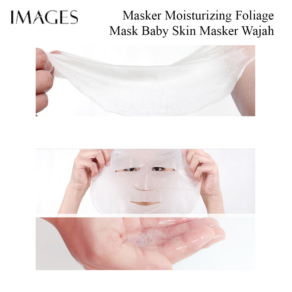 IMAGES Masker Moisturizing Foliage Mask Baby Skin Masker Wajah