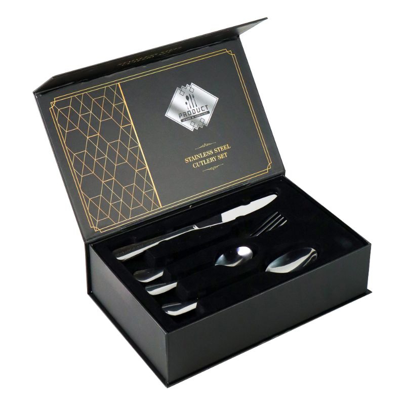 GS8 Set Perlengkapan Makan Sendok Garpu Pisau 24PCS Stainless Steel Royal Cutlery TW824