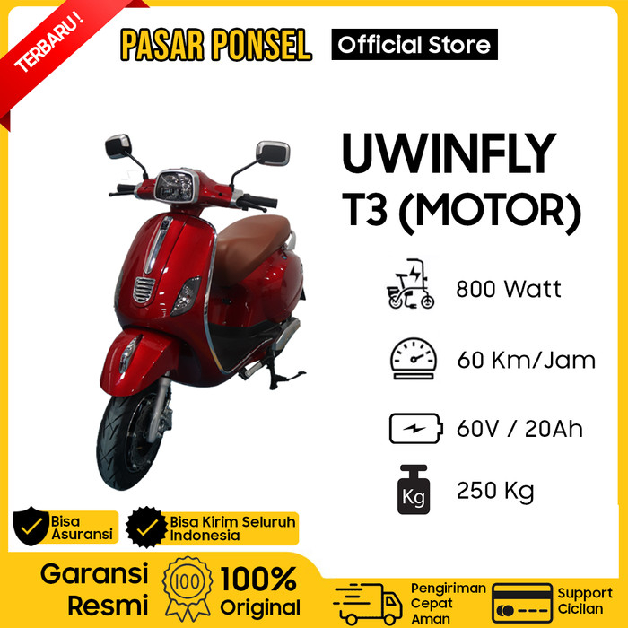 UWINFLY T3 MOTOR LISTRIK GARANSI RESMI TERMURAH