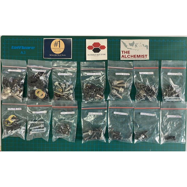 COD Baut Supra X 125 Full Set / Baud Honda Supra X 125 Batman Full set Full Body / Baut Baud Honda Supra X 125 Fullset Fullbody