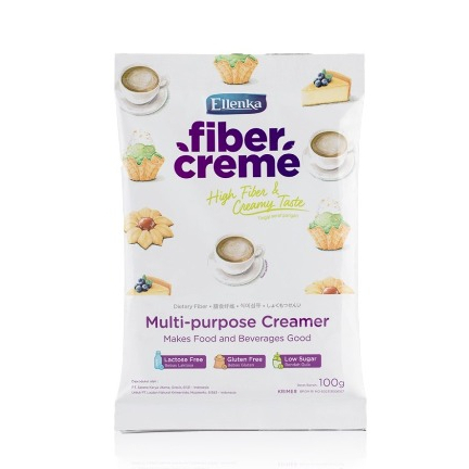 

Fiber Creme Ellenka 100gr - Multi Purpose Creamer Sehat Pengganti Santan - Fiber Creme