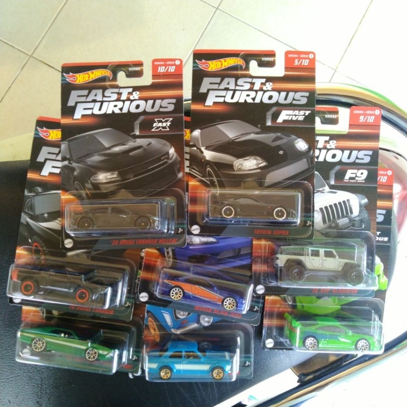 Hot Wheels Fast & Furious Set 2023