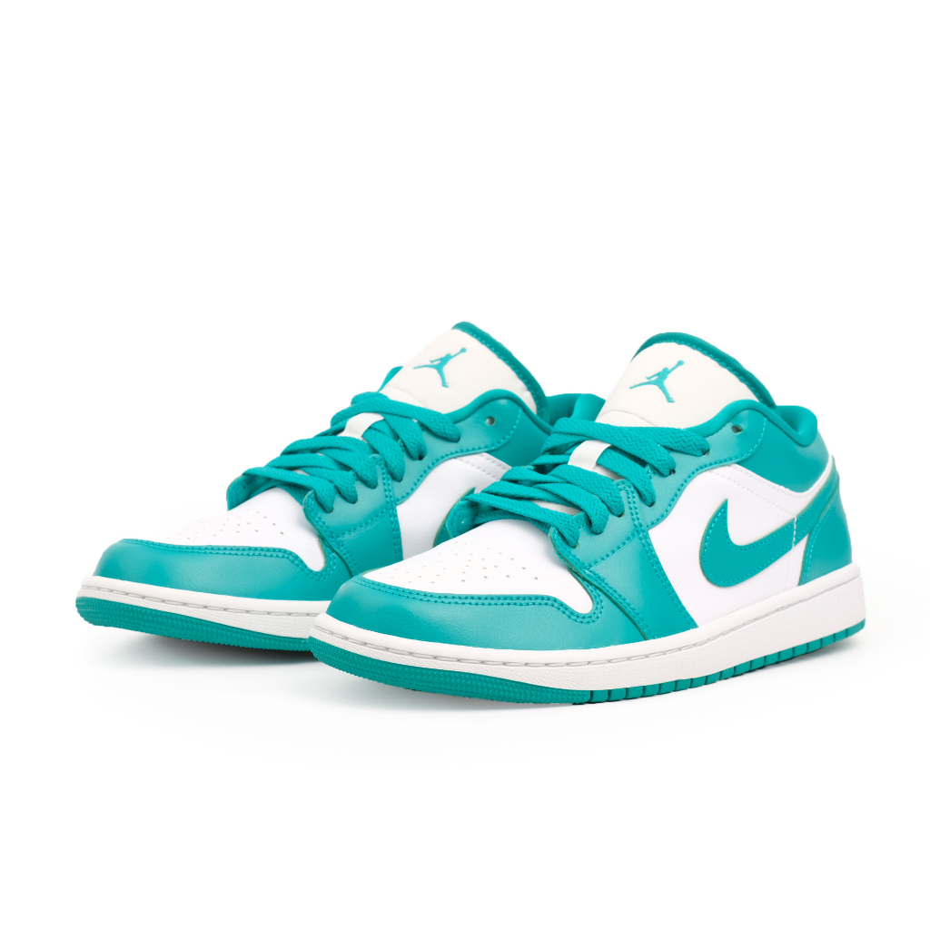 Air Jordan 1 Low Emerald White (W) 100% Original