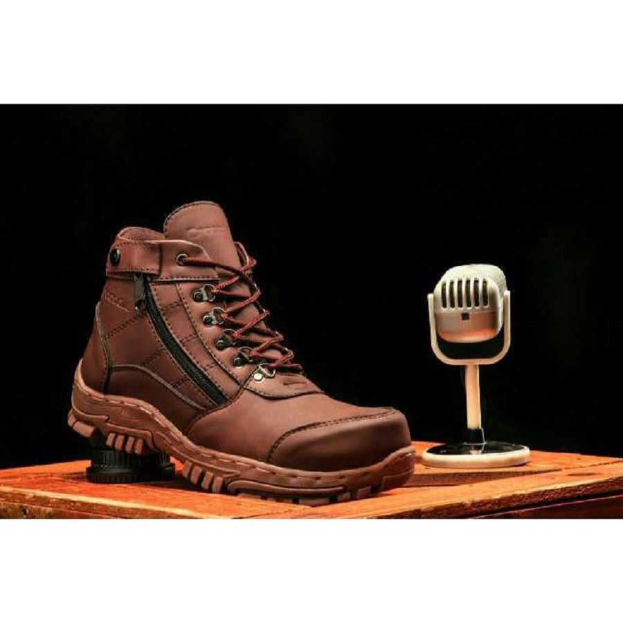 Sepatu Boots Morisey Safety Boots Sepatu Pria Outdoor Bikers Termurah