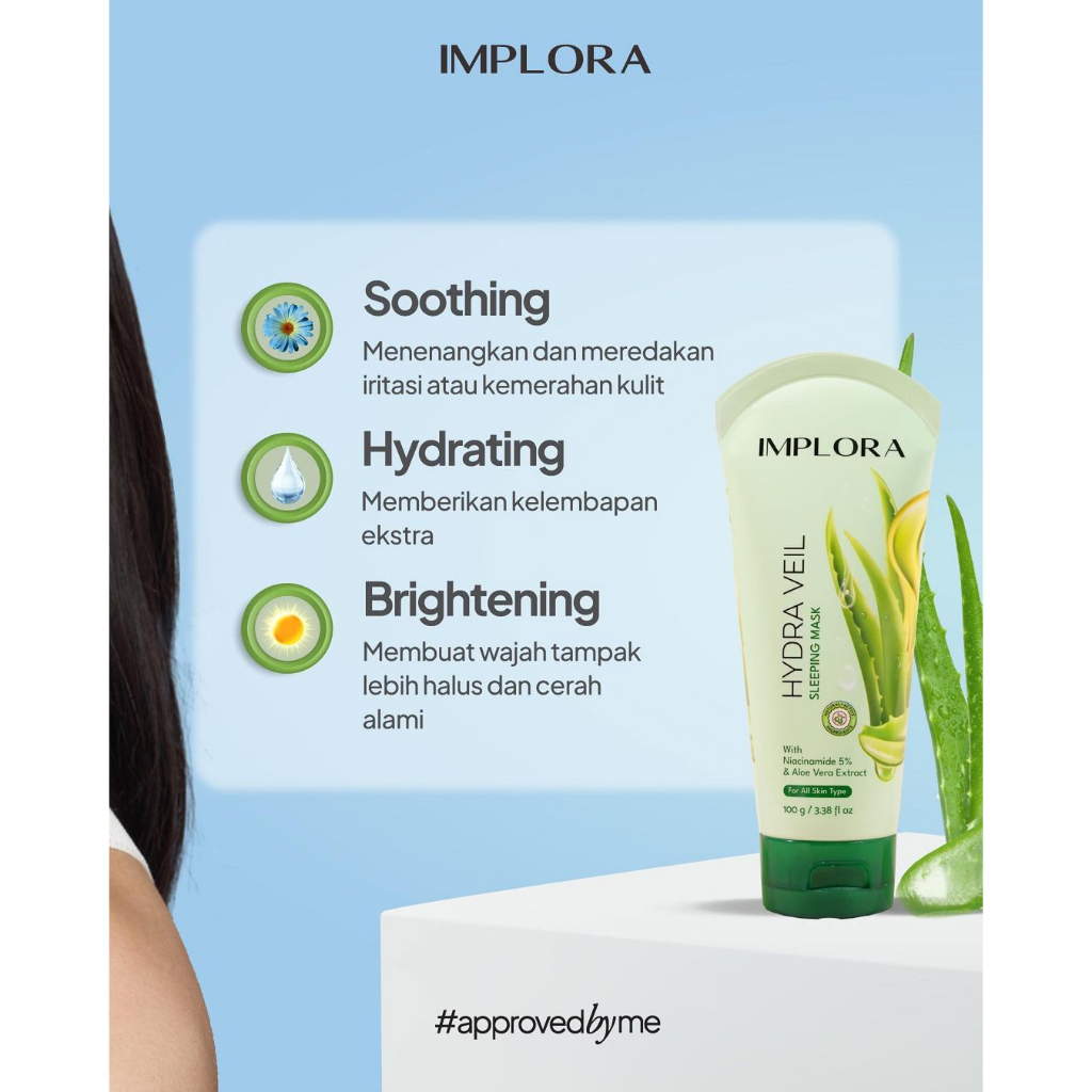 IMPLORA Hydra Veil Sleeping Mask
