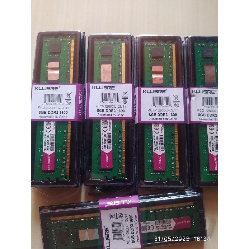 Memory RAM 8GB PC12800-1600MHz DDR3 LongDIMM Buat PC AMD