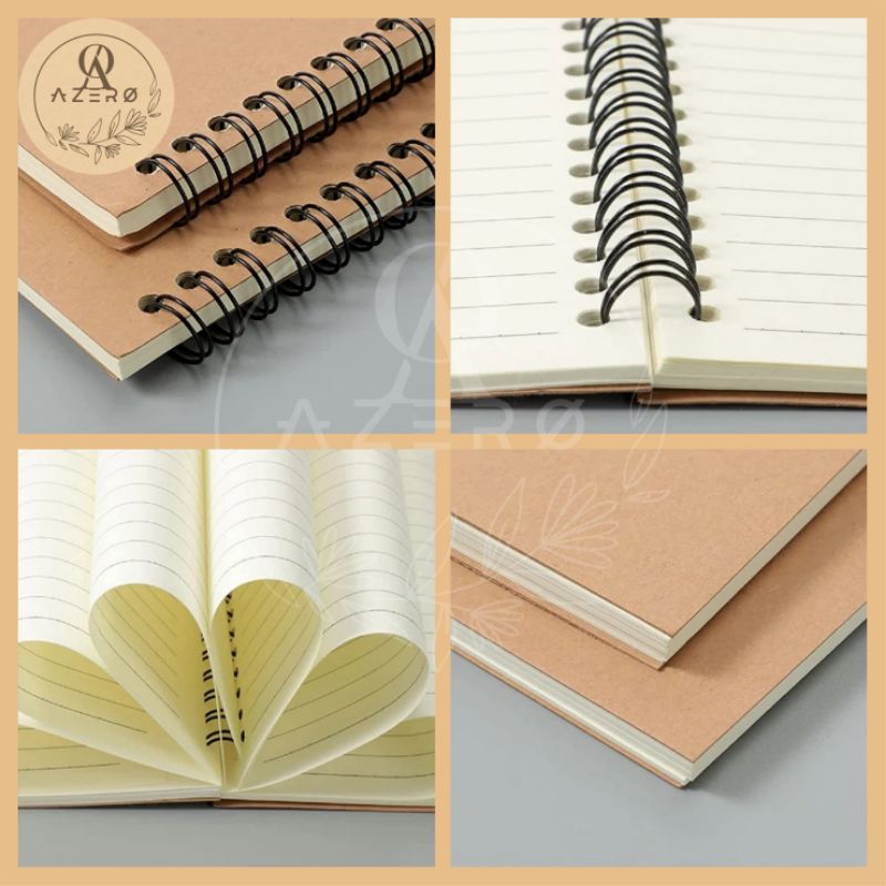 

[Whispers] Note Book A5 A6 Vintage Aesthetic / Sketchbook / Buku Tulis / Notebook Cover Hitam /