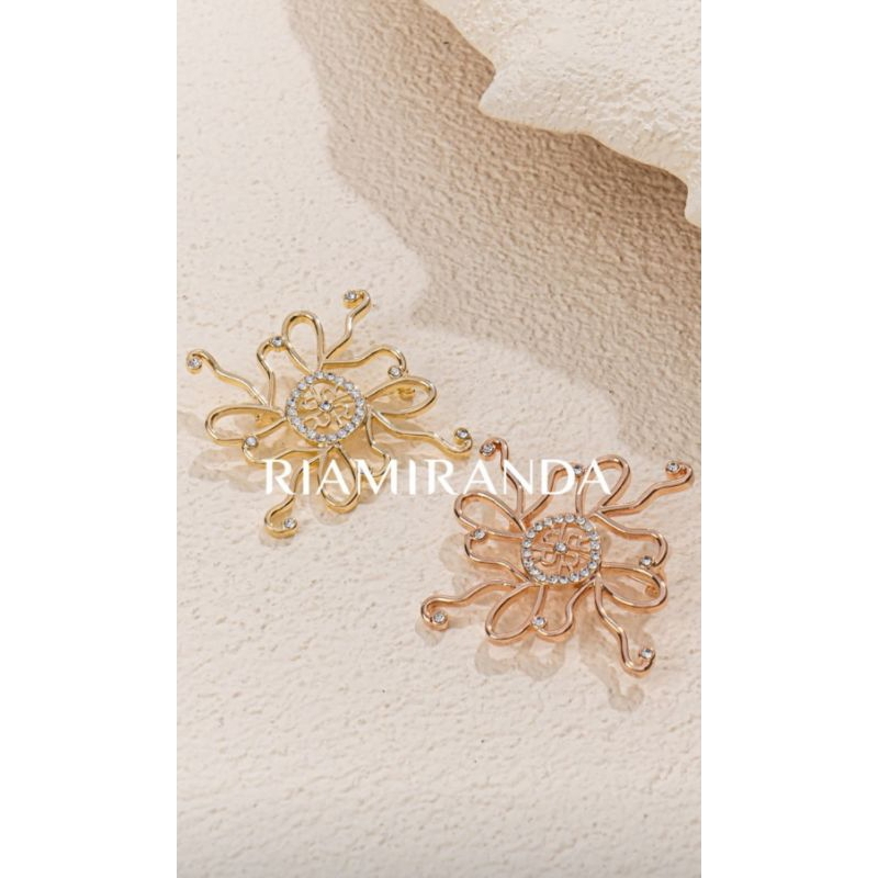 Arola Brooch Riamiranda RM Original Bros Ria Miranda Pin