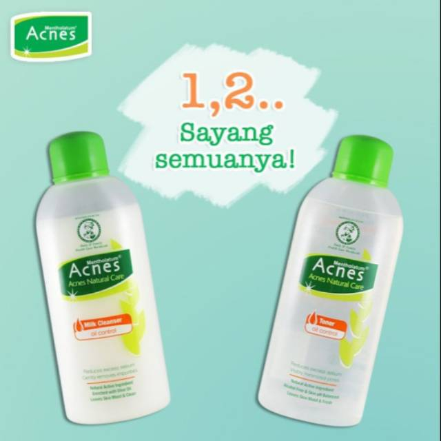 [BPOM] Acnes Milk Cleanser 110 ml / Acnes Natural Care / Acnes Natural Facial Oil Control Milk Cleanser / Face Wash / Facial Wash / MY MOM