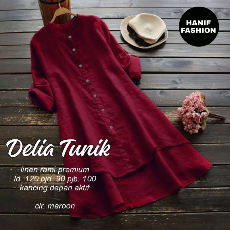 DELIA LONG TUNIK TERBARU