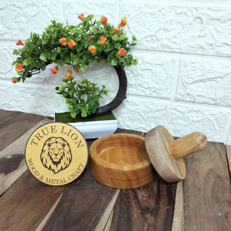 TERMURAH...CETAKAN DONAT KAYU MAHONI/PENEKAN DONAT